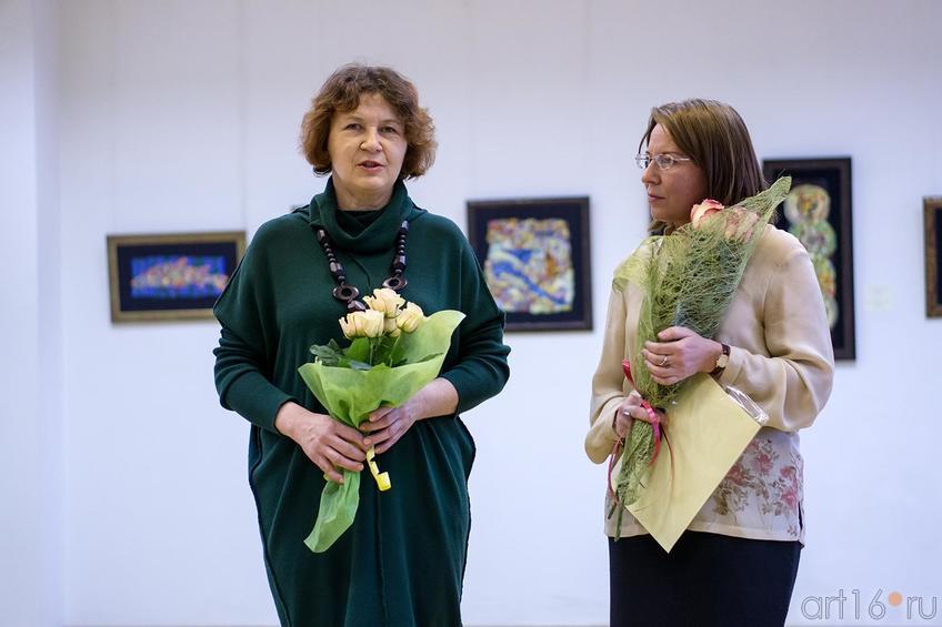 Фото №144965. На открытии выставки «Краски, рожденные огнем»