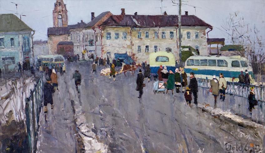 Фото №145629. В РАЙОННОМ ЦЕНТРЕ. 1964