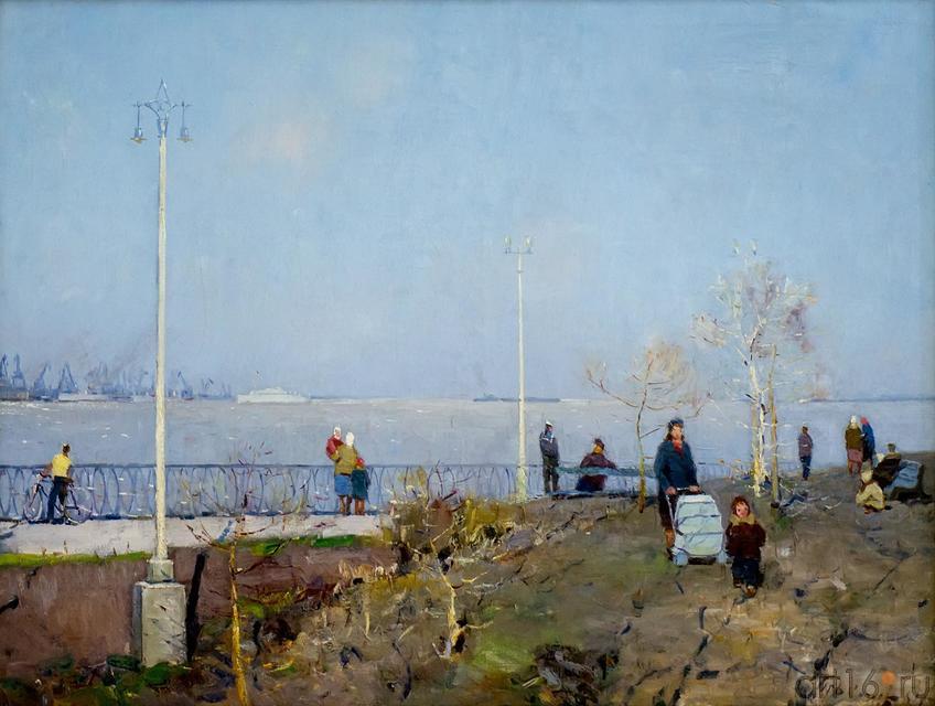 Фото №145636. ВЕСНА НА НАБЕРЕЖНОЙ. 1961