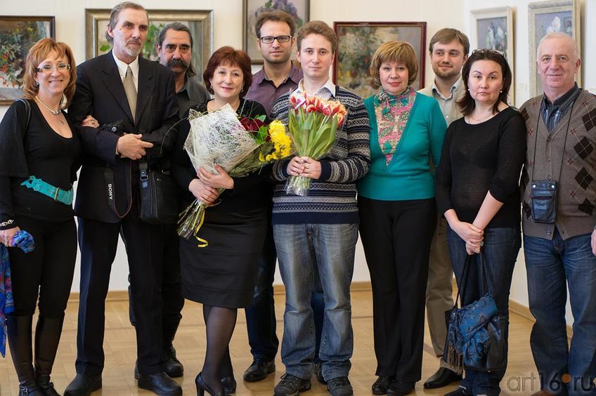 Фото №146056. Общее фото. Открытие выставки Прокопьева А.Л.