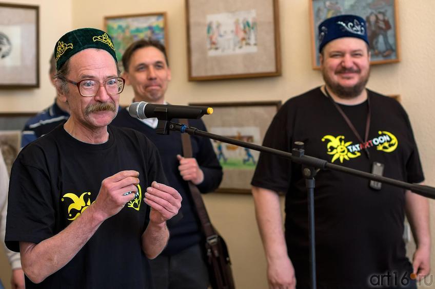 Фото №147263. Ильдус Азимов, Вячеслав Бибишев  и др. карикатуристы