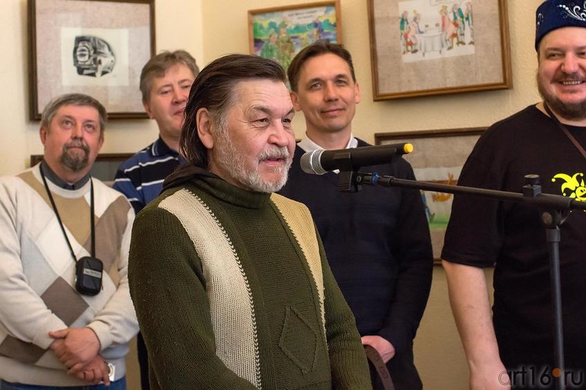 Фото №147269. Фарид Вахитов  с сотоварищами-карикатуристами