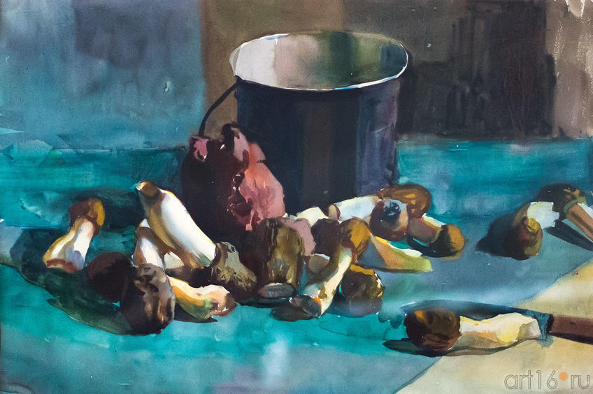 Фото №148739. Сморчки — самые ранние, весенние грибы. Никитина Г.А