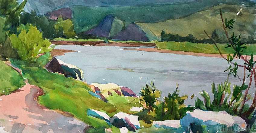 Фото №148811. Саяны. 1963.  Никитина Г.А.(1927)