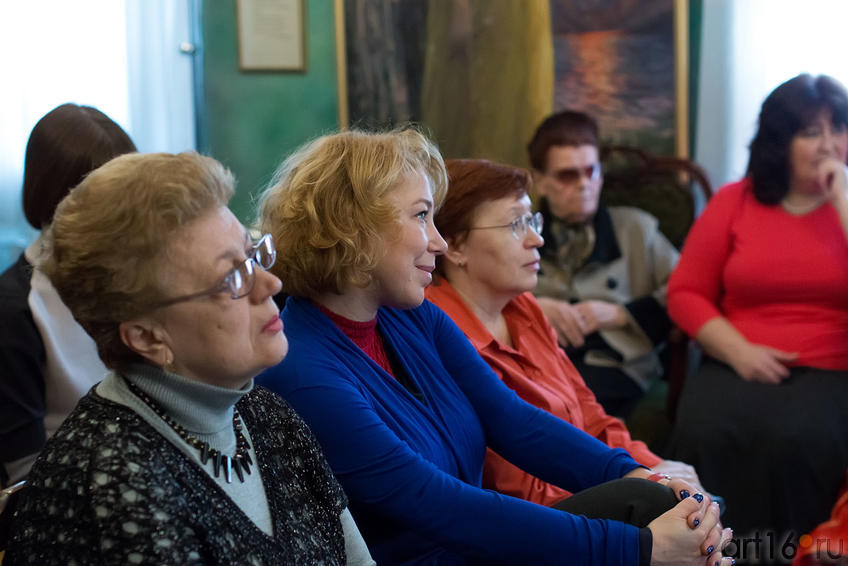 Фото №149511. На творческом вечере Альбины Абсалямовой в музее Е.А.Боратынского