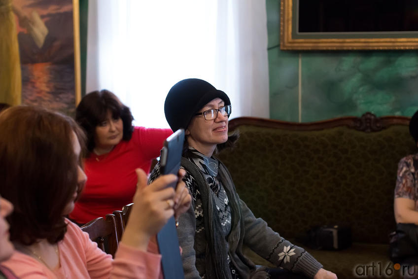Фото №149529. Наиля Ахунова на творческом вечере Альбины Абсалямовой