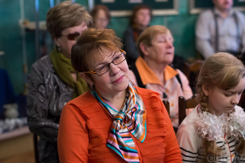 Фото №149535. На творческом вечере Альбины Абсалямовой в Музее Е.А.Боратынского