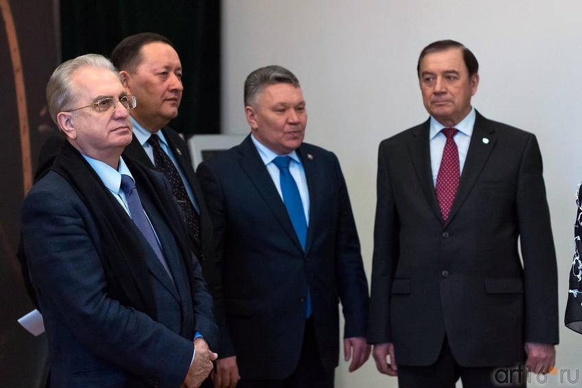 Фото №149687. Пиотровский М.Б., Сибагатуллин А.М., Бурганов Р.Т., Мазгаров А.М.