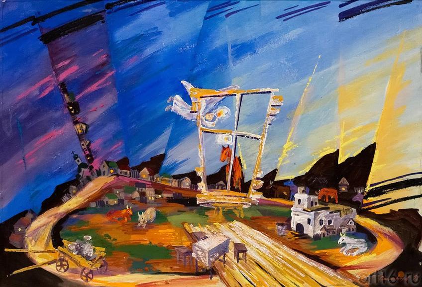 Фото №151447. СКОМОРОХОВ С.Г. 1952, Г.Горин «Поминальная молитва», 1992