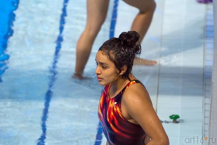 Фото №168585. Чавес Арантха Элизабет (Мексика) . Женщины 3м трамплин Финал.  Универсиада'13