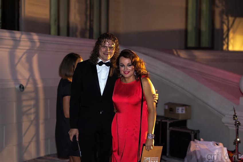 Фото №171099. Джаз в усадьбе Сандецкого. 8.07.2013. Александр Герасимов, Ольга Скепнер