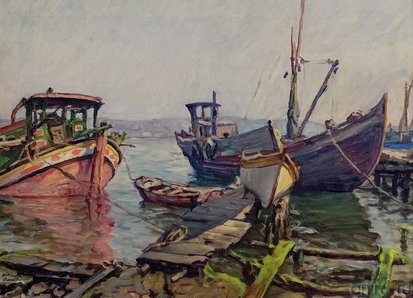 Фото №174139. Хикмет ОНАТ. Утро на берегу Ускюдара