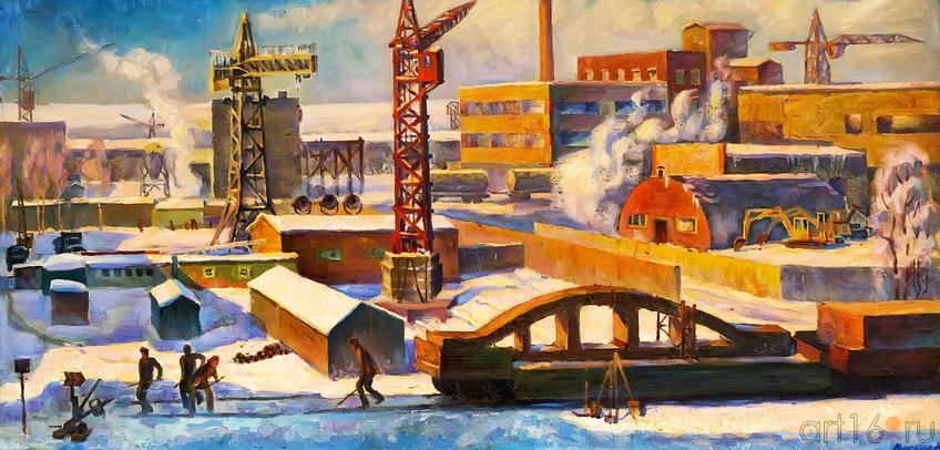 Фото №179612. Лениногорск. Зимнее утро. 2013