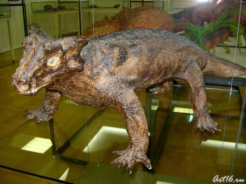 Фото №18271. Скульптурная реконструкция внешнего облика тероцефала