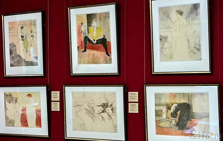 Фото №187948. АНРИ ДЕ ТУЛУЗ-ЛОТРЕК 1864- 1901 Афиша серии “Elies”. 1896