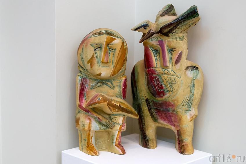 Фото №210325. КРИВОШЕЕВА Т.Н. 1961 ПТИЧЬЯ СКАЗКА. 1992 Шамот