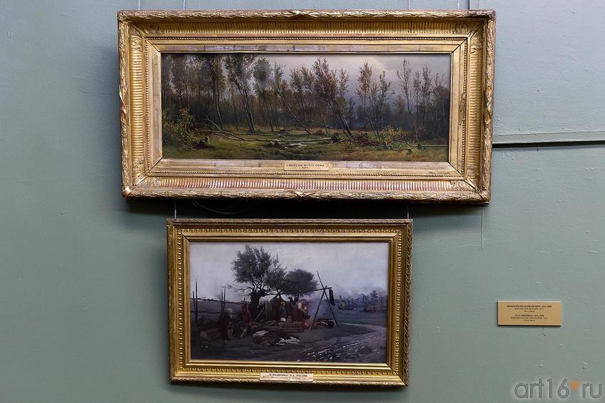 Фото №211924. ШИШКИН ИВАН ИВАНОВИЧ. 1832-1898 БЕРЕЗЫ ПОСЛЕ БУРИ. 1871 Холст, масло