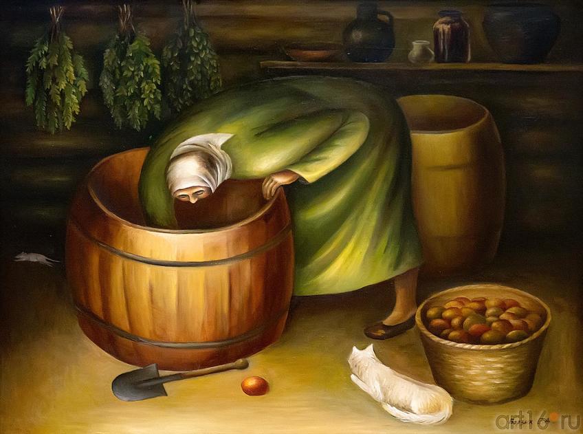 Фото №213603. БОРЗЫХ Е.А. 1951 ОСЕНЬ. 1980 Холст, масло