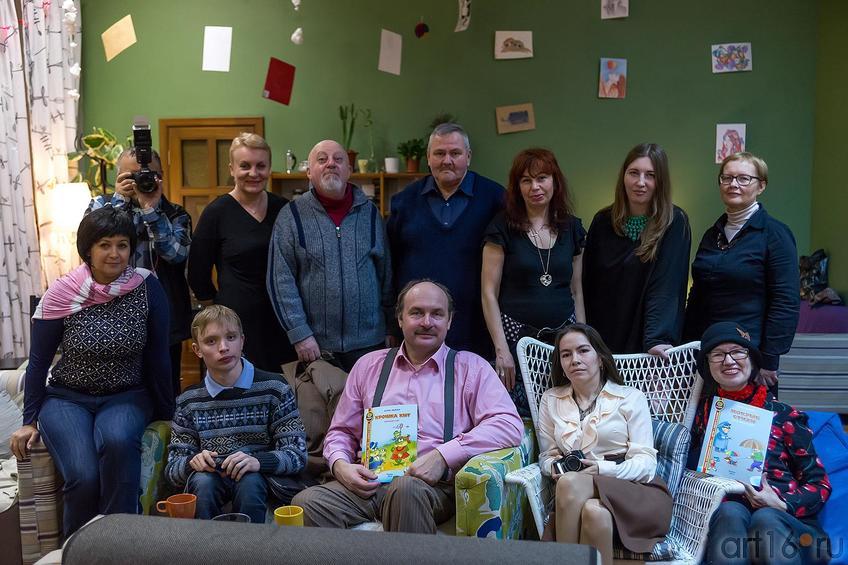 Фото №220577. На вечере Бориса Вайнера в " Свободном пространстве "Циферблат"