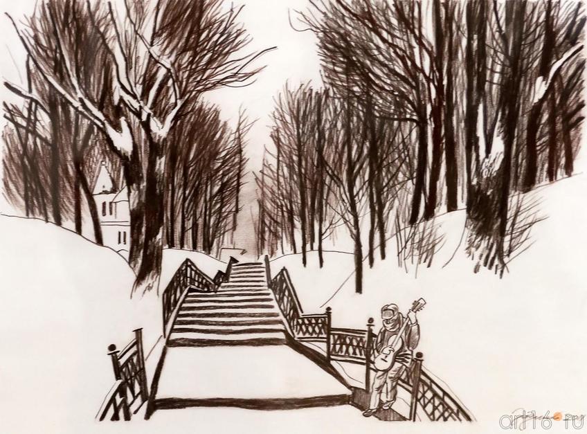 Фото №232595. «Зимняя музыка сада Эрмитаж» ИЗ СЕРИИ «КАЗАНСКИЙ АЛЬБОМ». 2011