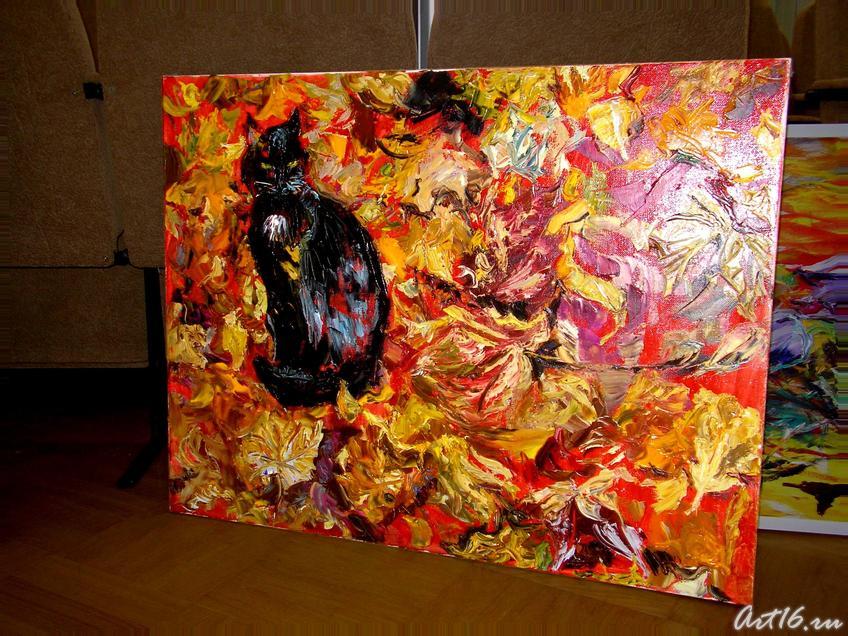 Фото №2343. Кот в лесу 2006г. Лысяков В.Н.