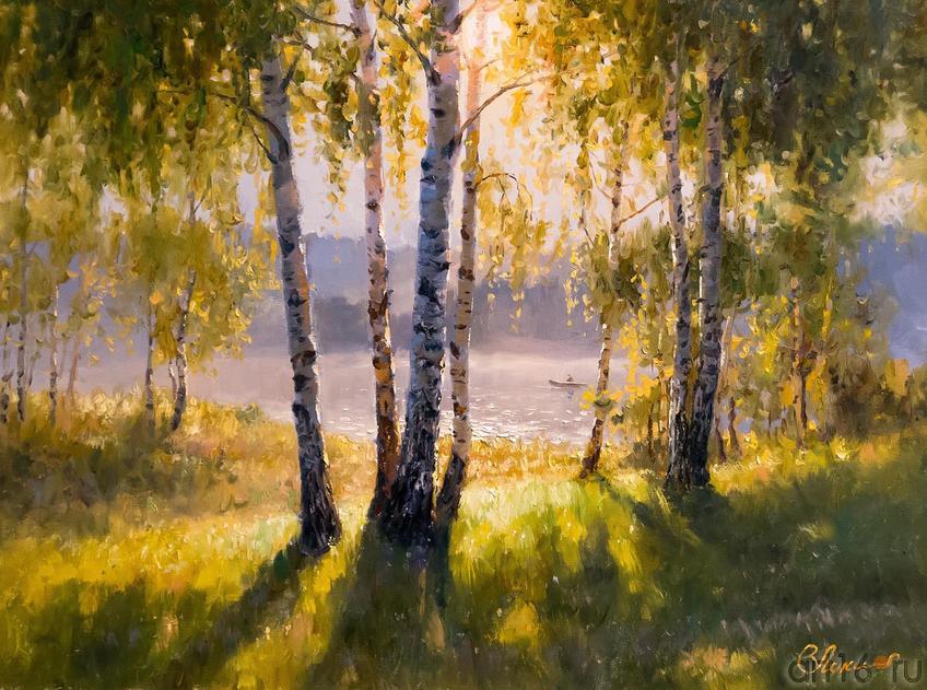 Фото №237199. Утренние березы Холст, масло