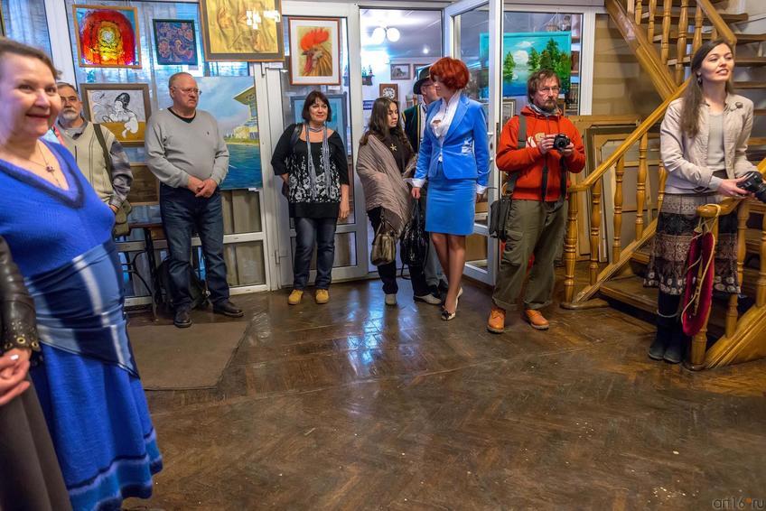 Фото №244781. Летели гуси над Казанью. Открытие выставки ПСХ