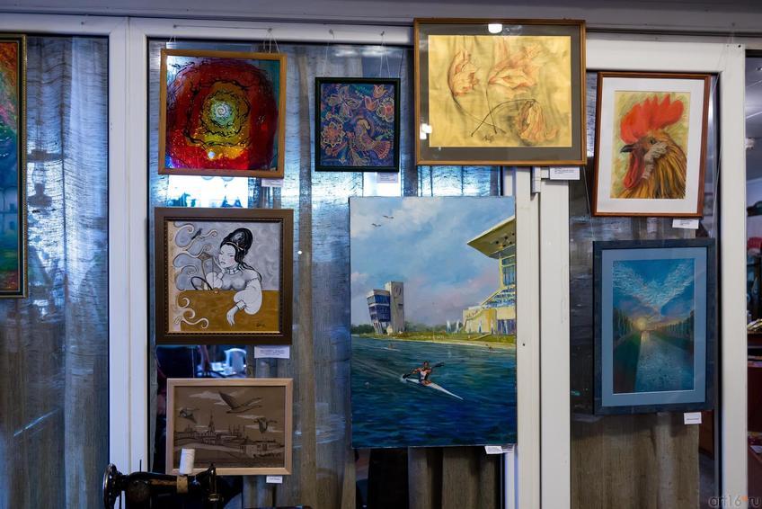 Фото №244859. Фрагмент экспозиции выставки ПСХ «Летели гуси над Казанью»