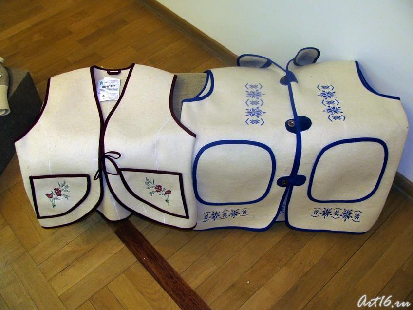 Фото №24955. Жилеты. Изготовлены в Кукморе, Республика Татарстан