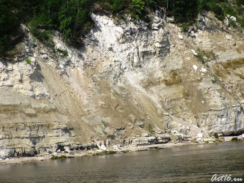 Фото №32356. Скалистый правый берег Волги