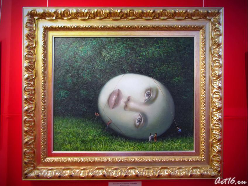 Фото №35059. Волшебный взгляд ночи из глубины зеленого сада. 2008г.