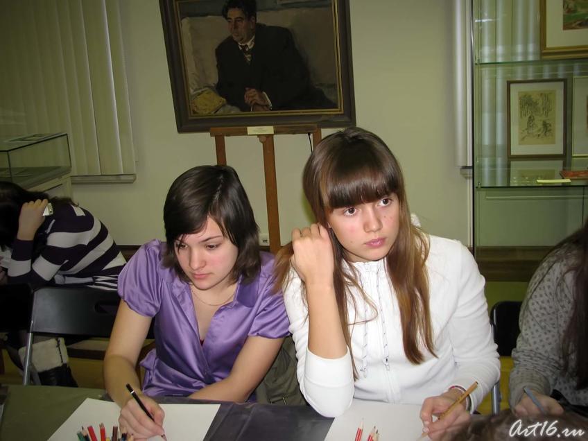 Фото №41095. На музейном занятии