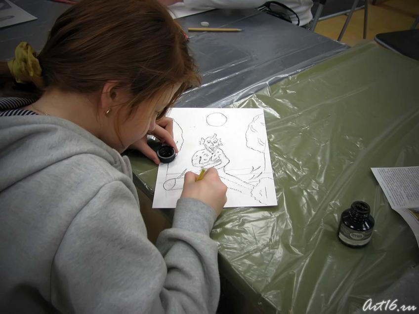 Фото №41120. Рисуем Шурале 