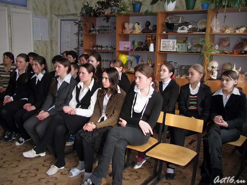 Фото №43136. Учащиеся Черки-Гришинской средней  общеобразовательной школы