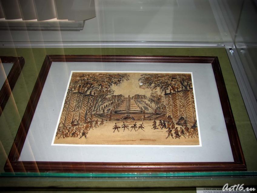 Фото №43855. Корки декорации к балету П.И. Чайковского "Спящая красавица". 1959