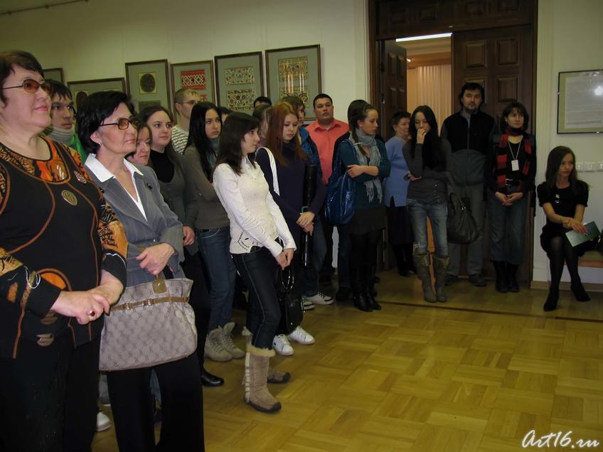 Фото №43945. Церемония открытия выставки Сперанского П.Т.