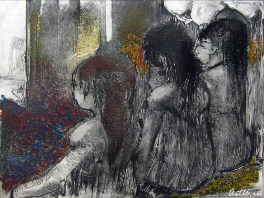 Фото №57837. Эдгар Дега. Иллюстрации к "Разговору гетер" Лукиана_04