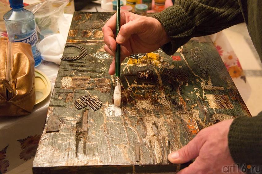 Фото №63305. Мастер – класс по абстрактной живописи А.Н.Лопткина