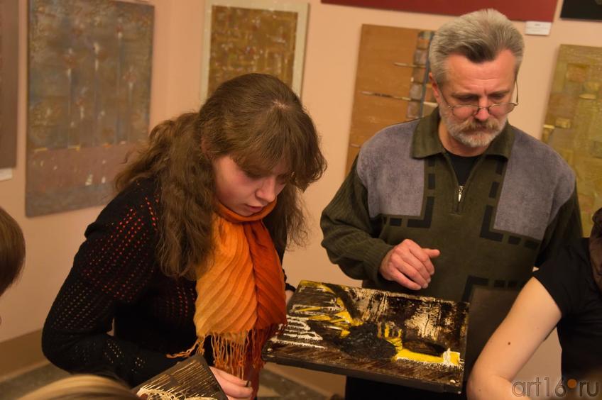 Фото №63335. Мастер-класс по абстрактной живописи А.Н.Лопаткина