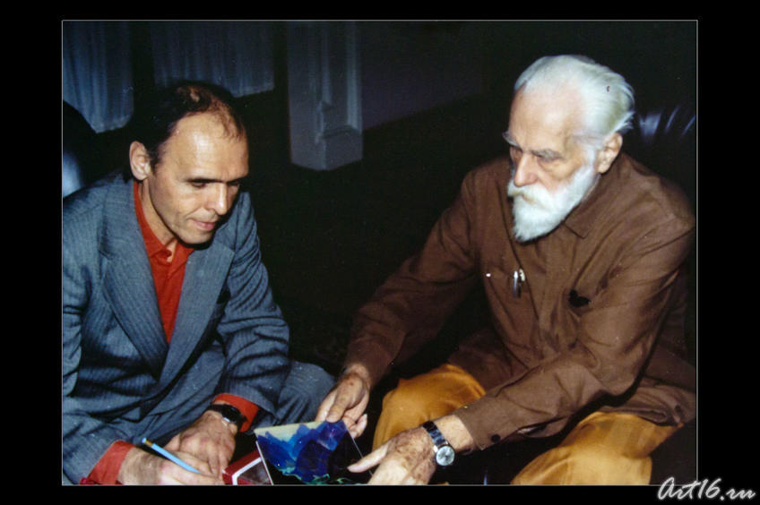 Фото №65036. И.Ханов , С. Рерих