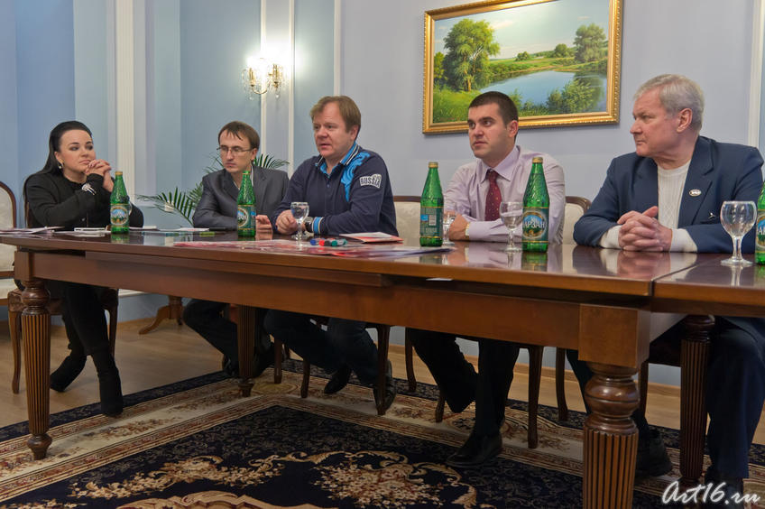 Фото №67579. О.Скепнер, Р.Закиров, И.Бутман,  К. Нуруллин, А.Василевский 