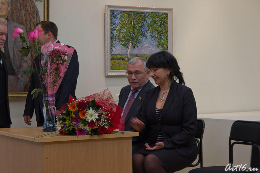 Фото №69077. Разиль Валеев, Ирада Аюпова