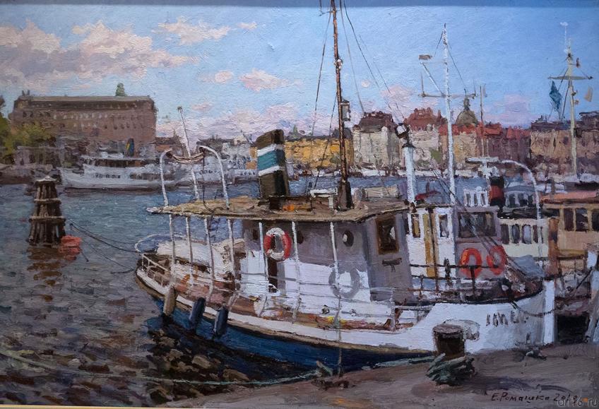 Фото №694563. РОМАШКО Е.В. В ЦЕНТРЕ СТОКГОЛЬМА. 2013 Холст, масло Москва