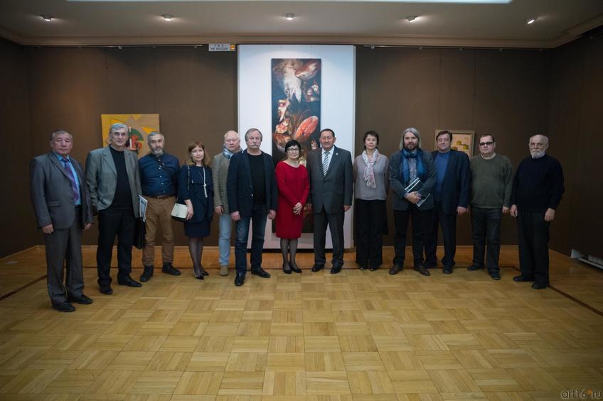 Фото №699584. Ф.Халиков, И.Самакаев, Г.Дубровин, С.Кузнецова, И.Колесников, К.Худяков, Р,Нургалеева, А.Сибагатуллин, И.Аюпова, Е.Ромашко...