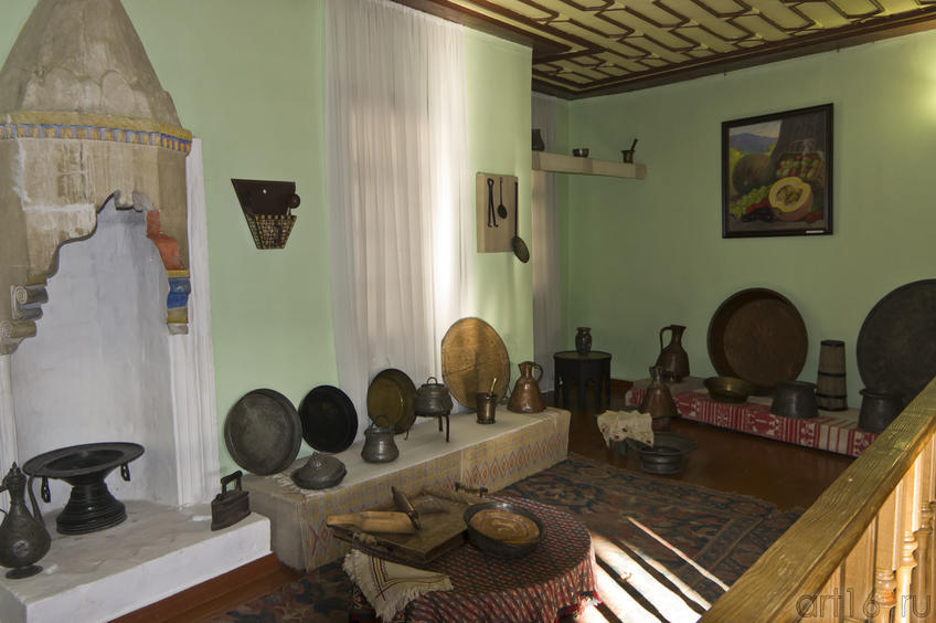 Фото №70530. Фрагмент экспозиции. Жилище крымских татар