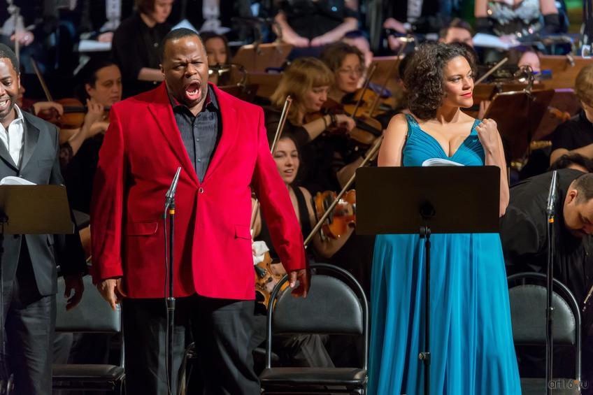 Фото №781371. Лестер Линч (США), Мириам Кларк (Германия)