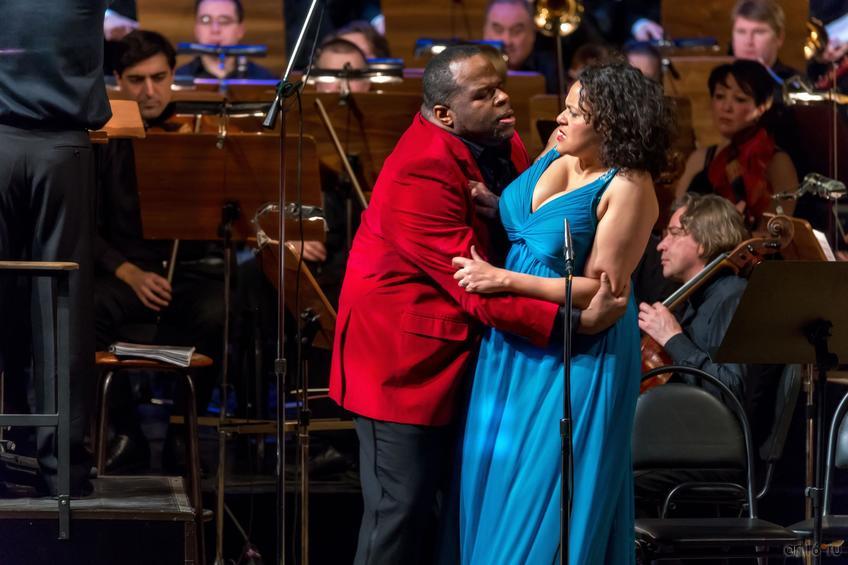 Фото №781542. Лестер Линч (США), Мириам Кларк (Германия)