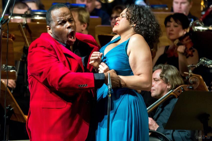 Фото №781554. Лестер Линч (США), Мириам Кларк (Германия)