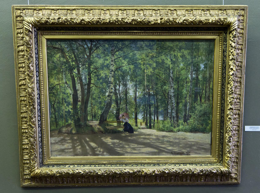 Фото №80133. На даче (Около дачи). 1894. Шишкин И.И. (1832-1898)