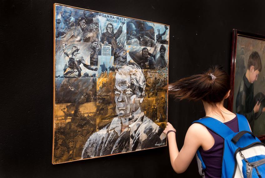 Фото №814223. Портрет ветерана (Отец художника), 2015, Петров А.А. (Наб. Челны)